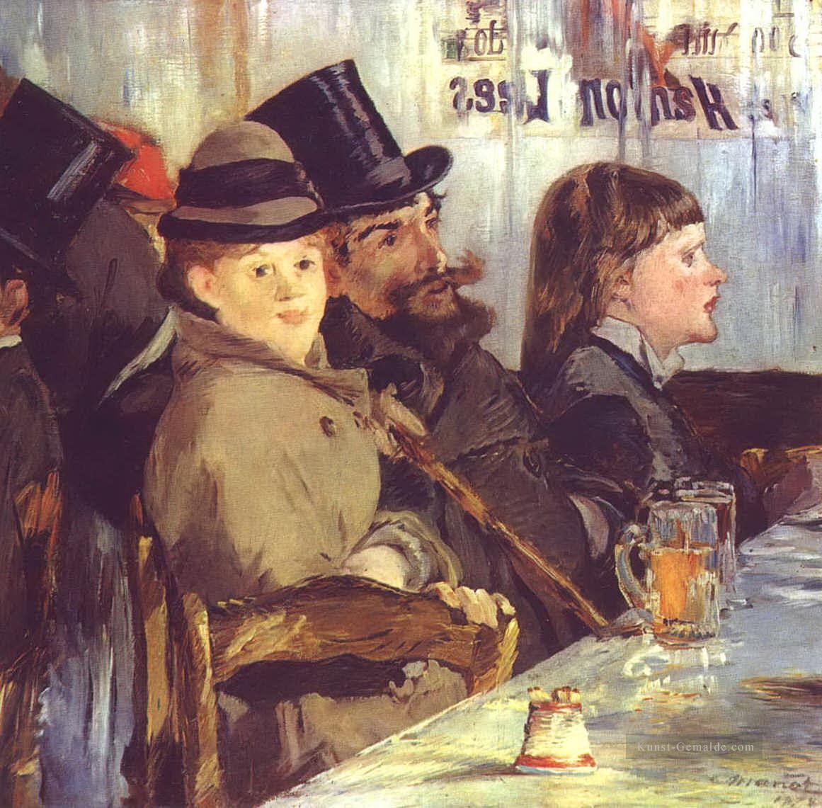Am Café Eduard Manet Ölgemälde